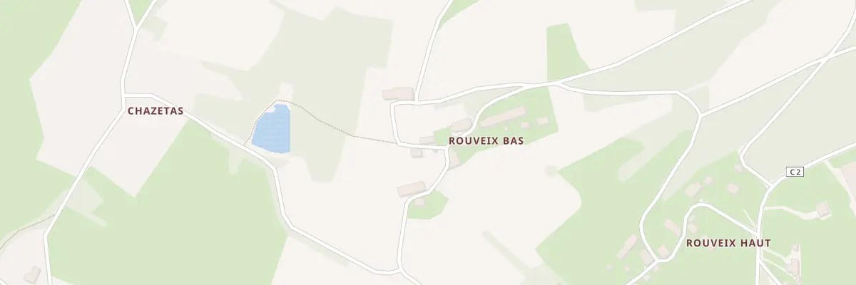 Plan du 5425 Rouveix Bas à Bujaleuf