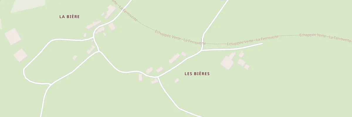 Plan du 5113 Les Bieres à Bussière-Dunoise