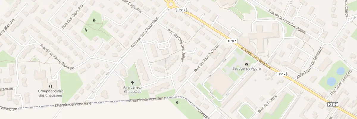 Plan du 19 Rue du Clos des Belles à Beaugency