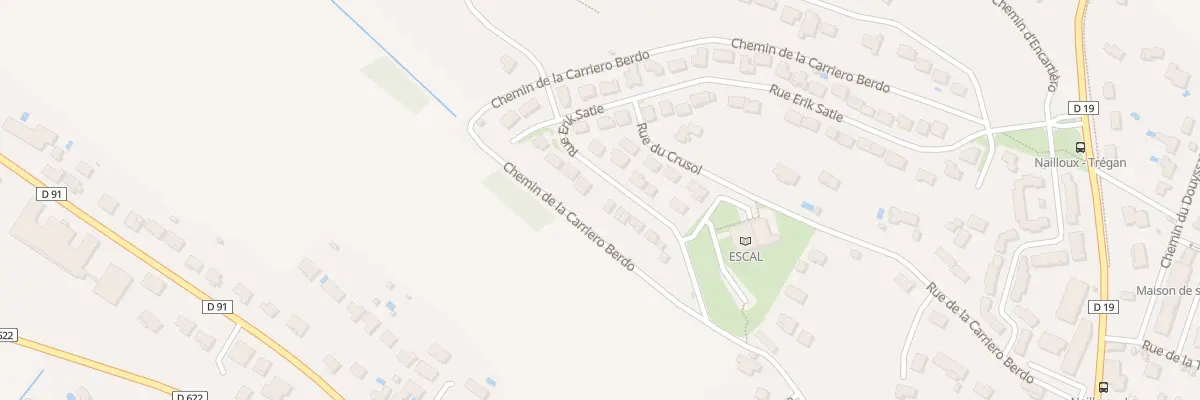 Plan du 3 Rue Erik Satie à Nailloux