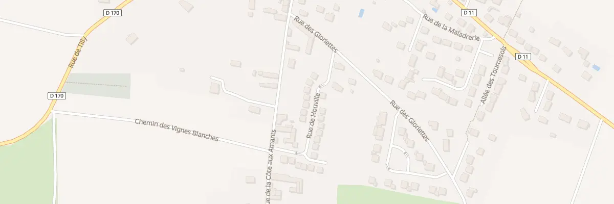 Plan du 8 Rue de Houville à Dammartin-en-Serve