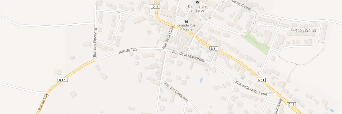 Plan du 2 Rue de la Maladrerie à Dammartin-en-Serve