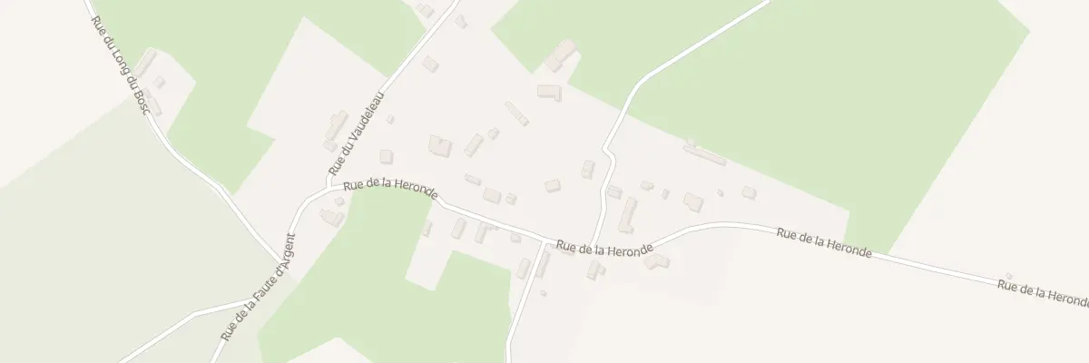 Plan du 9 Rue de la Héronde à Bézancourt