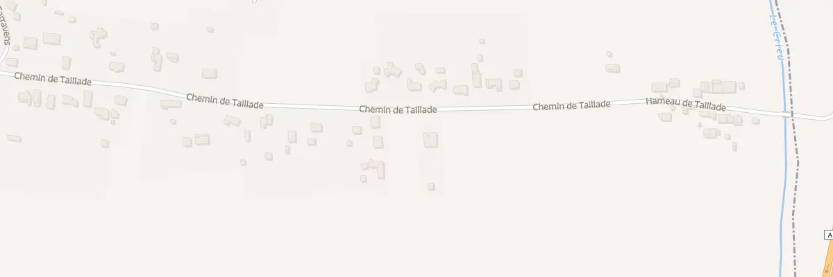 Plan du 42B Che de Taillade au Vernet