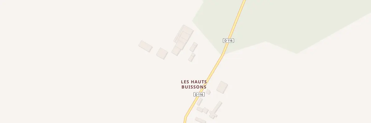Plan du 13 Les Hauts Buissons à Réalcamp