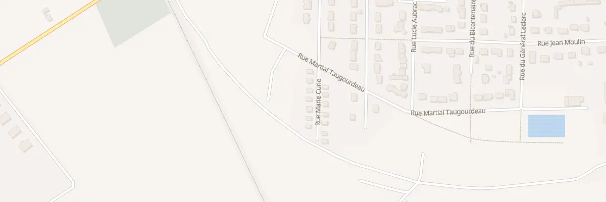 Plan du 8 Rue Marie Curie aux Villages Vovéens