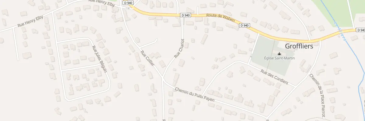 Plan du 21 Rue Chariot à Groffliers