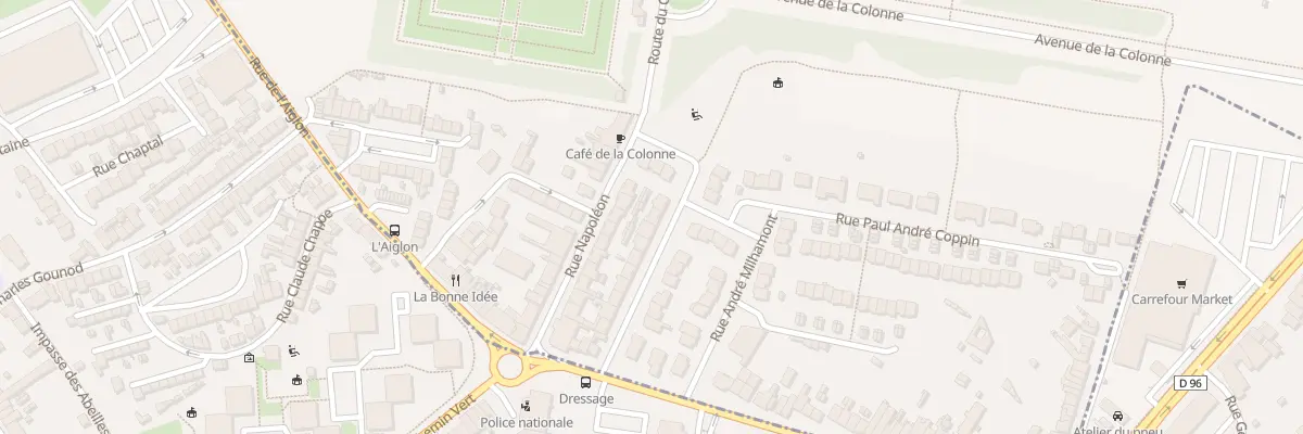 Plan du 17 Rue Reverend Pere Halluin à Wimille