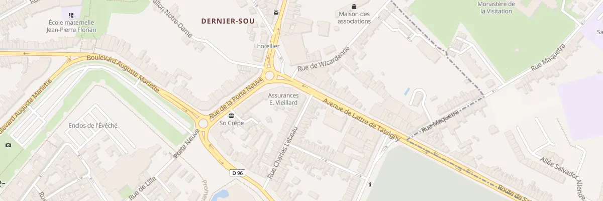 Plan du 37 Rue Charles Lebeau à Boulogne-sur-Mer