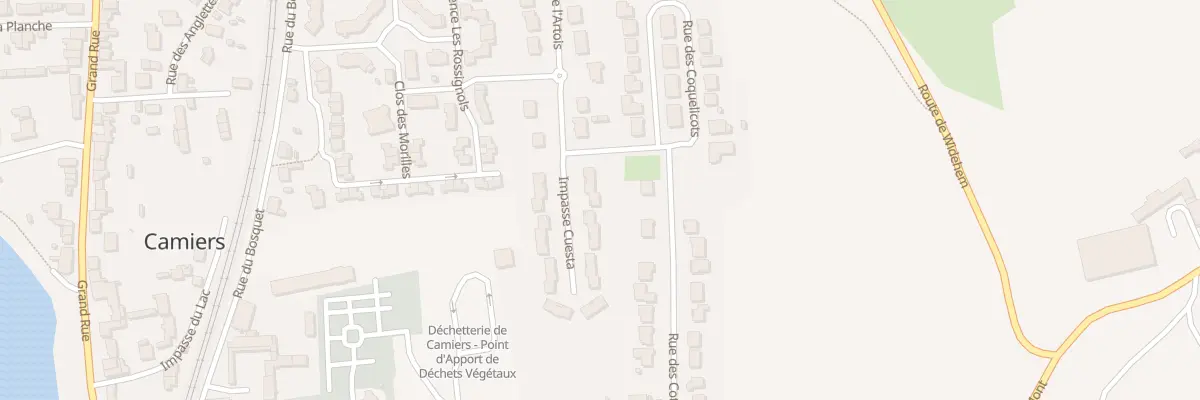 Plan du 5 Imp de la Cuesta à Camiers