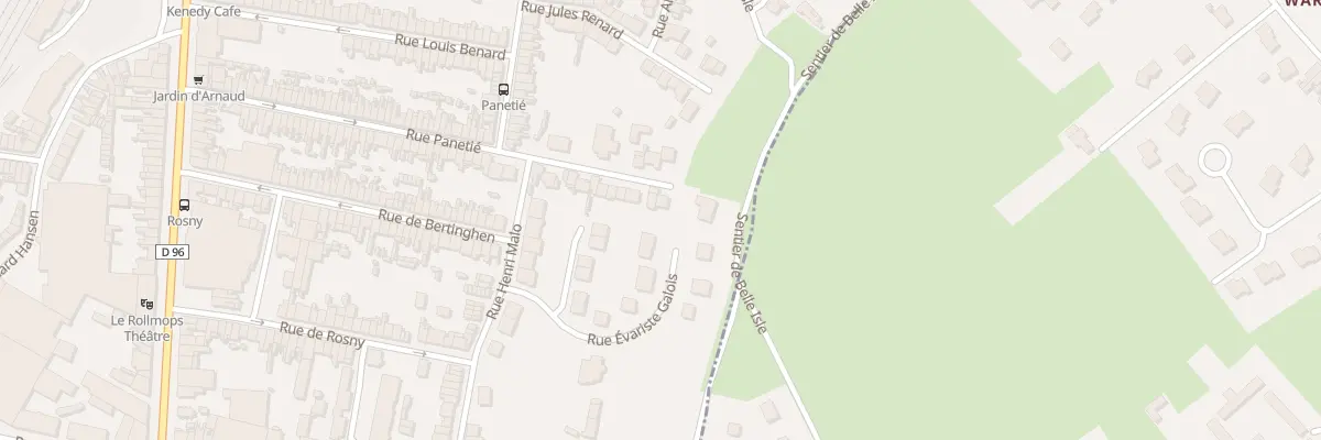 Plan du 114 Rue Panetié à Boulogne-sur-Mer