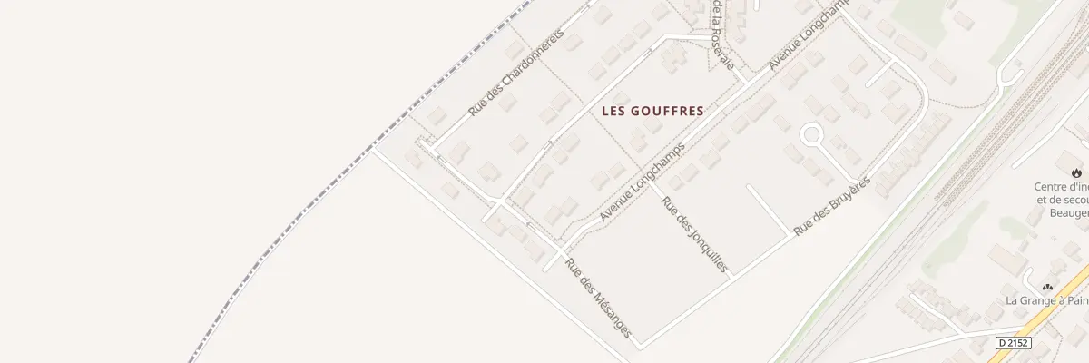 Plan du 23 Rue des Cygnes à Beaugency