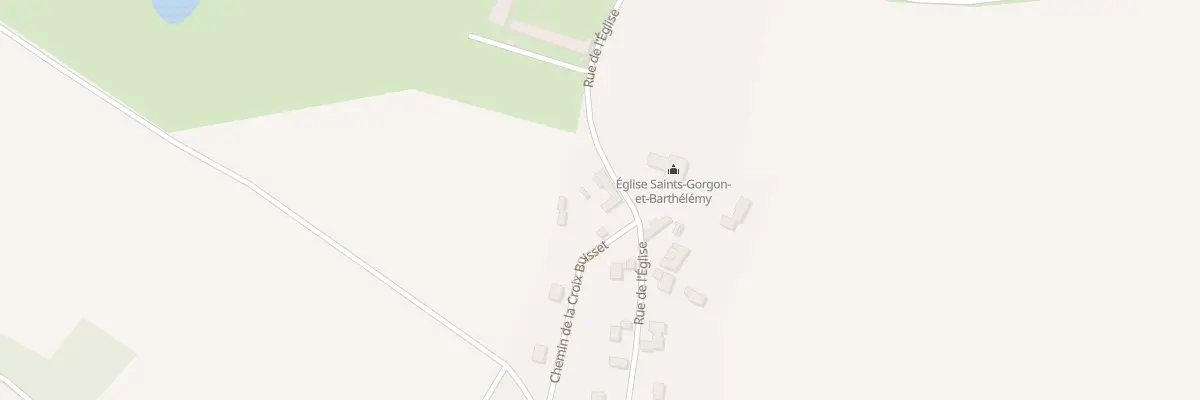 Plan du 477 Rue de l’Eglise à Civry-la-Forêt