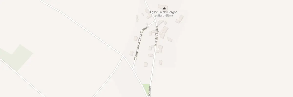 Plan du 395 Rue de l’Eglise à Civry-la-Forêt