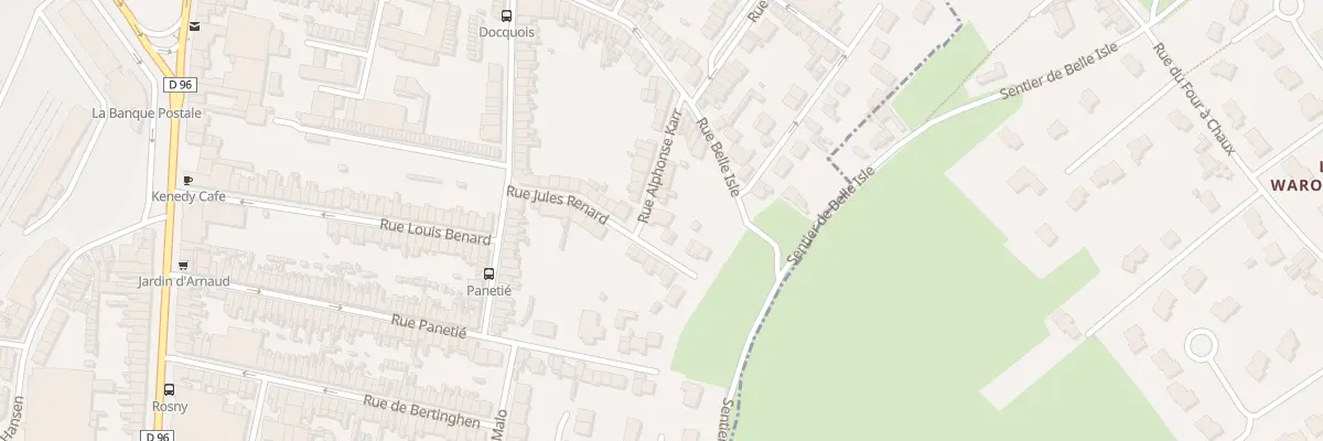 Plan du 2 Rue Alphonse Karr à Boulogne-sur-Mer
