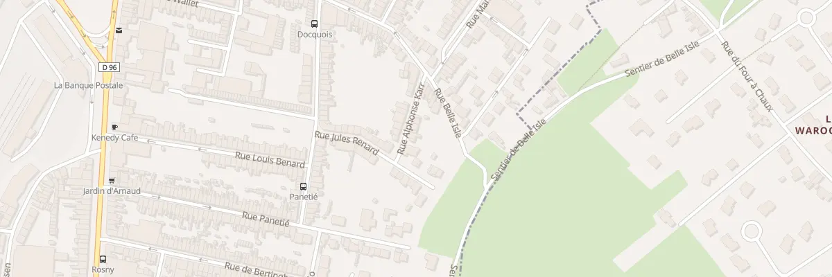 Plan du 4 Rue Alphonse Karr à Boulogne-sur-Mer