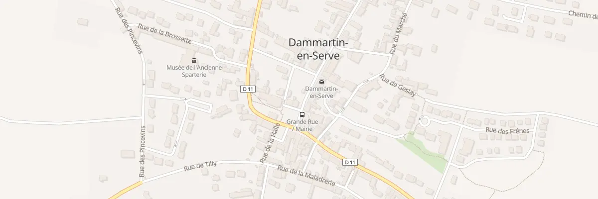 Plan du 1 Gr Grande Rue à Dammartin-en-Serve