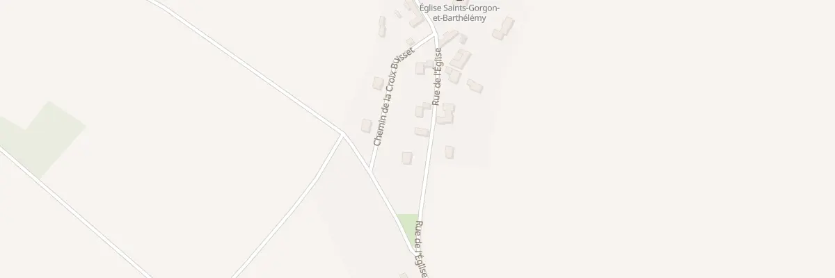 Plan du 371 Rue de l’Eglise à Civry-la-Forêt