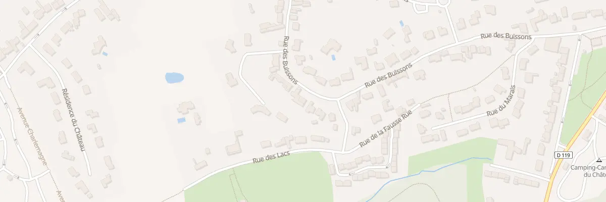Plan du 33 Rue des Buissons à Condette