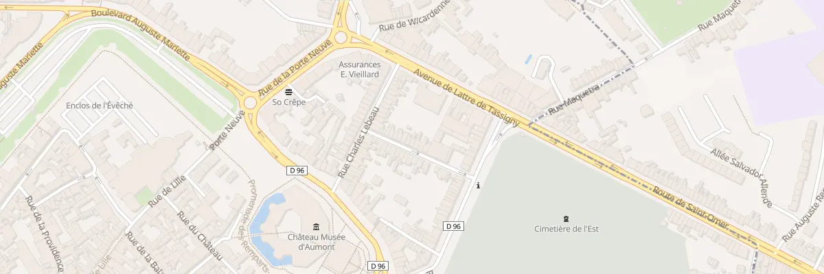 Plan du 15 Rue Duval Galant à Boulogne-sur-Mer