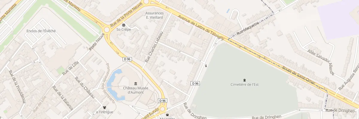 Plan du 24 Rue Duval Galant à Boulogne-sur-Mer