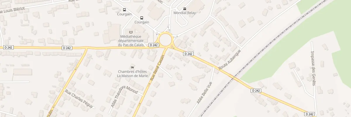 Plan du 21 Rue du Bon Air à Wimereux