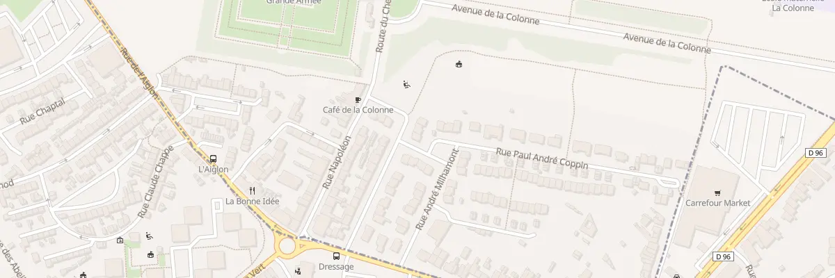 Plan du 16 Rue Reverend Pere Halluin à Wimille