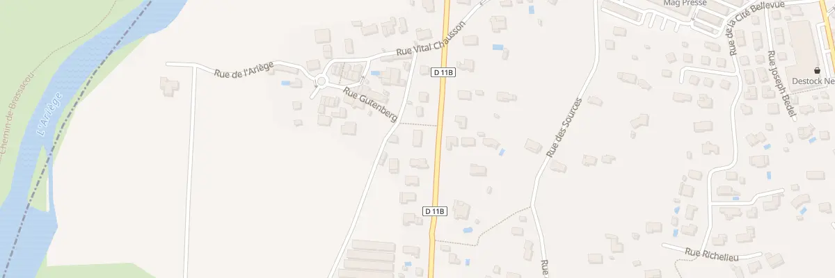 Plan du 38 Av de Bénagues à Saint-Jean-du-Falga