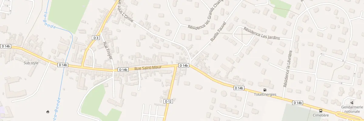 Plan du 65 Rue Saint Maur à Étrépagny