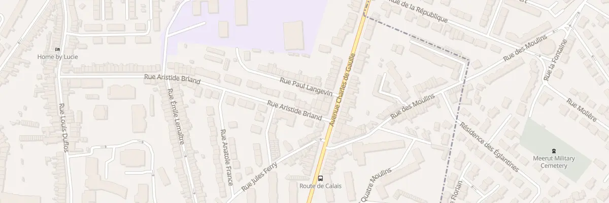 Plan du 103 Rue Aristide Briand à Boulogne-sur-Mer