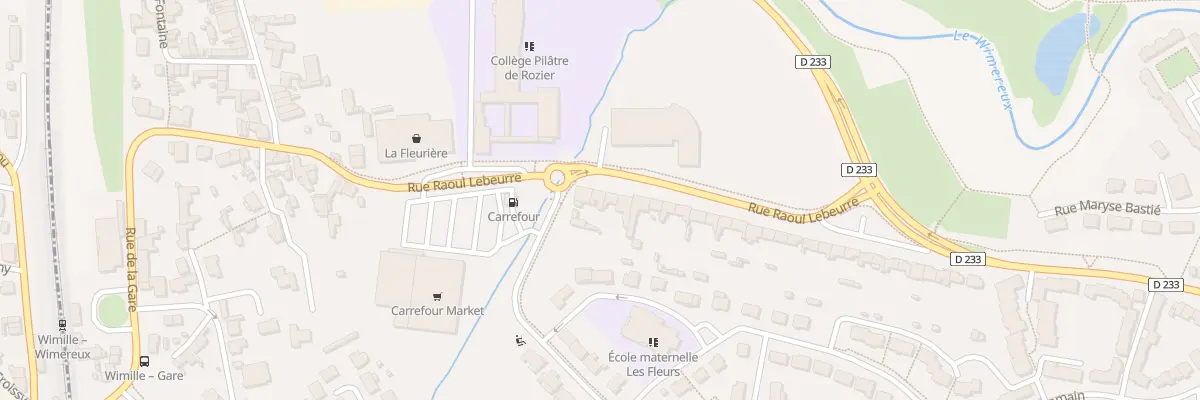 Plan du 95 Rue Raoul Lebeurre à Wimille