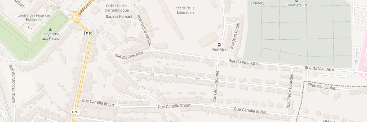Plan du 52 Rue du Vieil Atre à Boulogne-sur-Mer