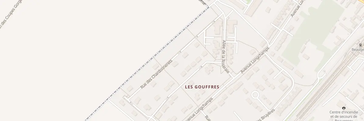 Plan du 7 Rue des Chardonnerets à Beaugency