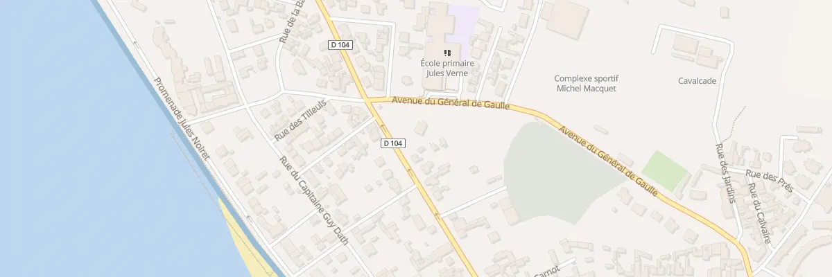 Plan du 92 Rue Carnot au Crotoy