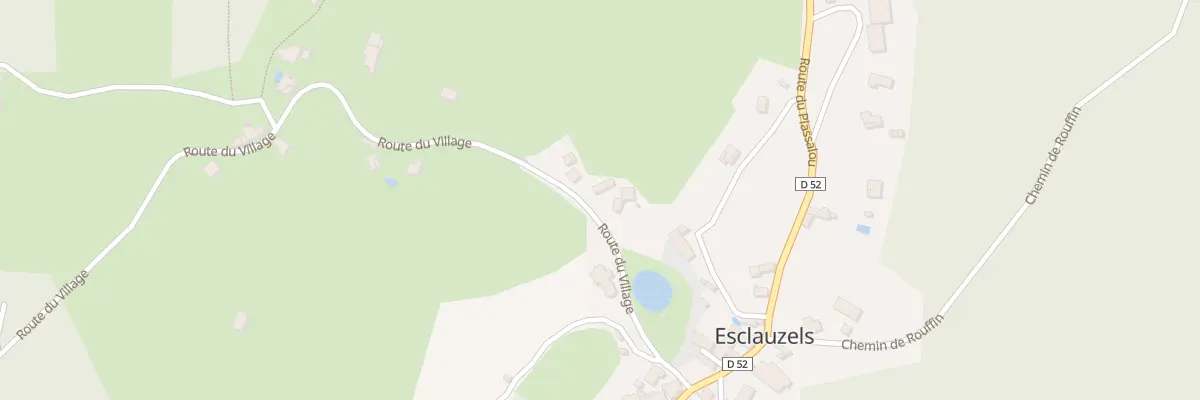 Plan du 5045 Le Barry Est à Esclauzels