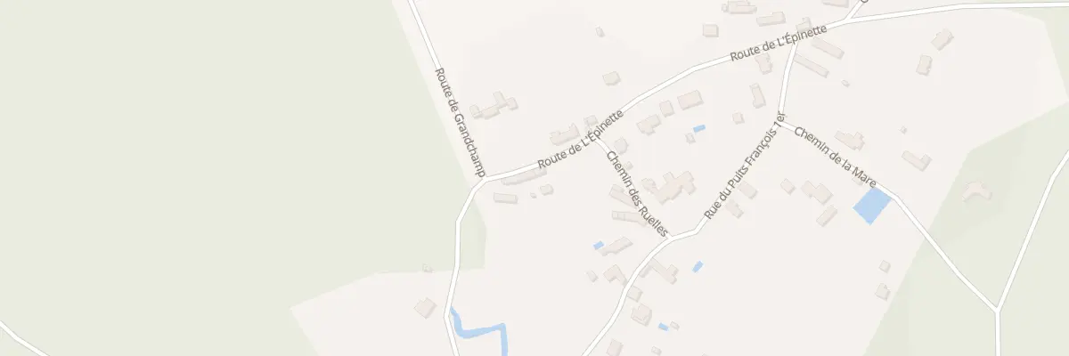 Plan du 2 Rte de l’Epinette à La Hauteville
