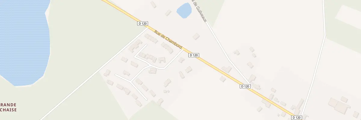 Plan du 35 Rue de Chambord à Courmemin