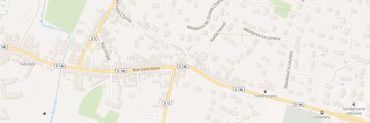 Plan du 69 Rue Saint Maur à Étrépagny