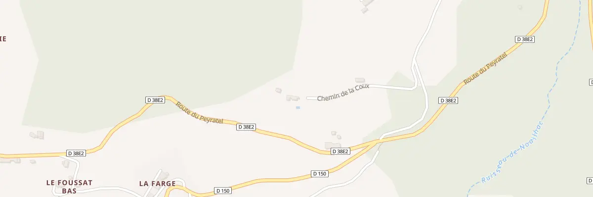 Plan du 5067 Au Peyratel à Noailhac