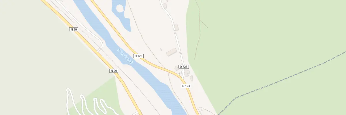 Plan du 4 Rpt du Manoir à Ussat