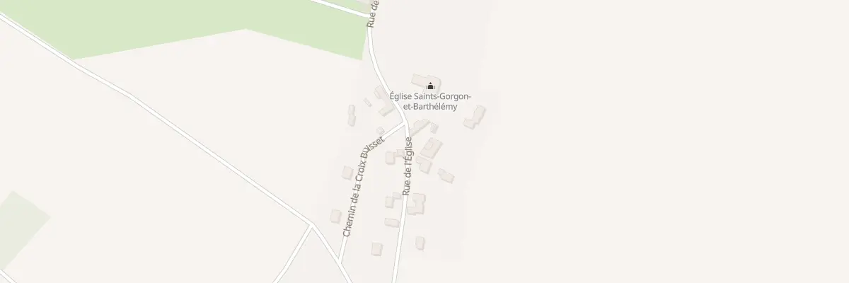 Plan du 440 Rue de l’Eglise à Civry-la-Forêt