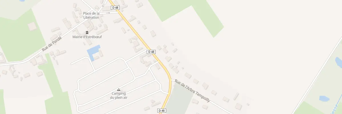 Plan du 415 Rte de Gamaches à Estrébœuf