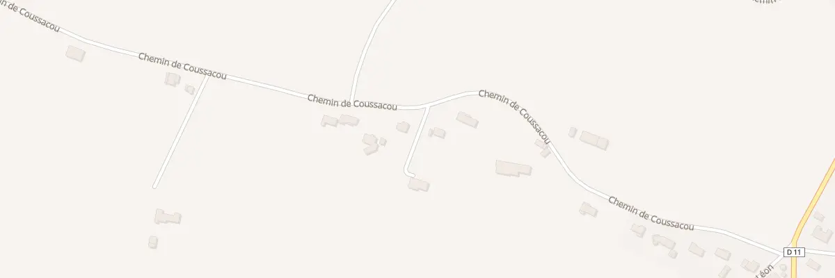 Plan du 21 Che de Coussacou à Montesquieu-Lauragais