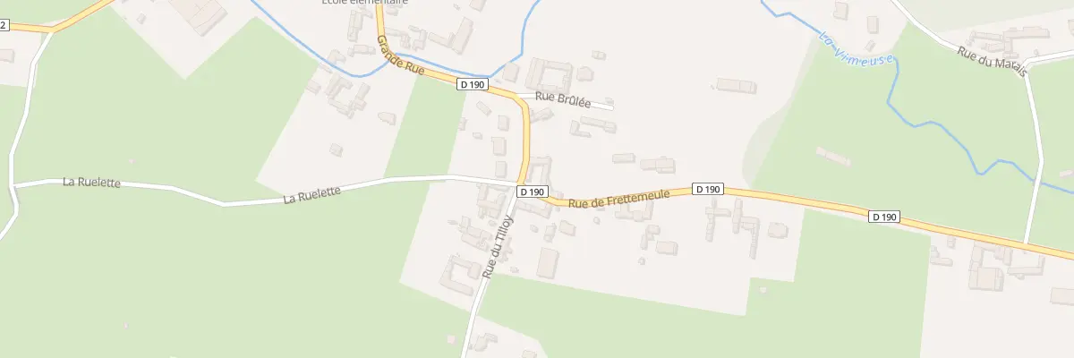 Plan du 24 Gr Grande Rue à Maisnières