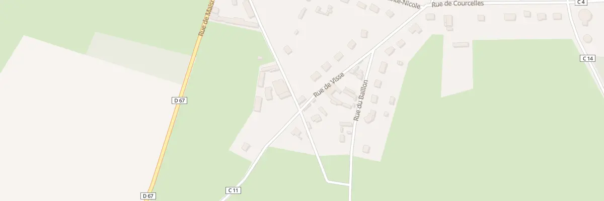 Plan du 540 Rue de Visse à Aigneville