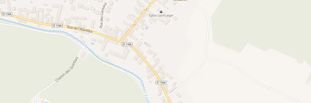 Plan du 5 Rue du Val de Voise à Houx