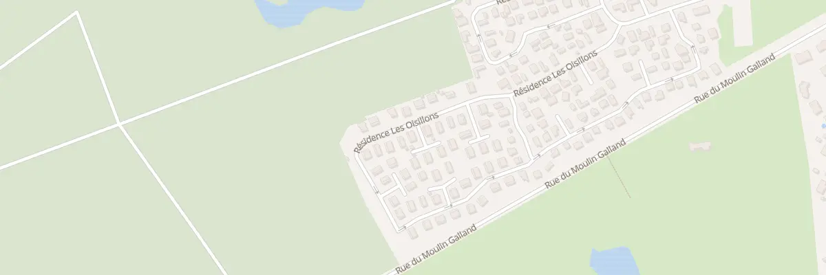 Plan du 320 Res Les Oisillons Rue Moulin G à Rang-du-Fliers