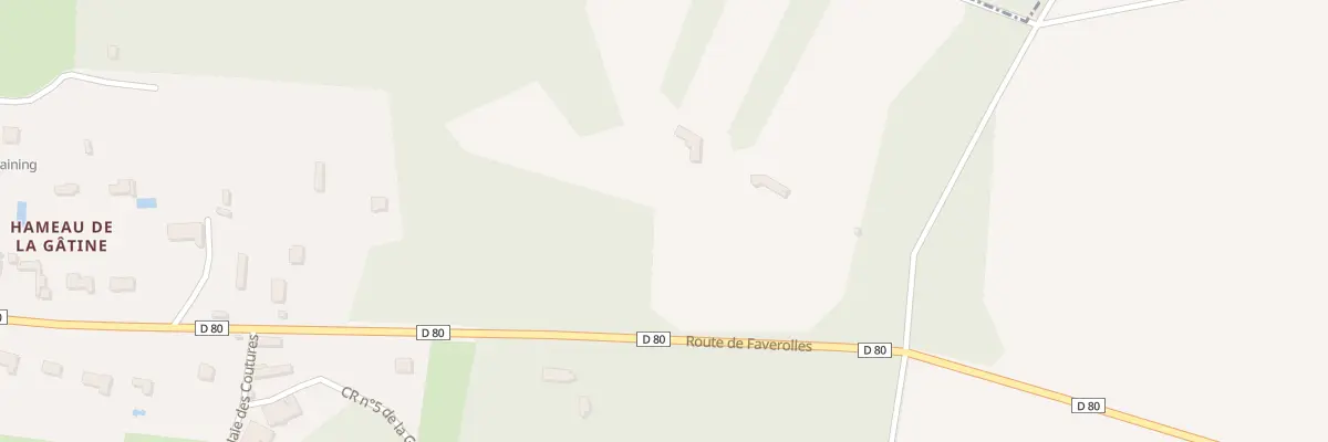 Plan du 19 Rte de Faverolles à La Boissière-École