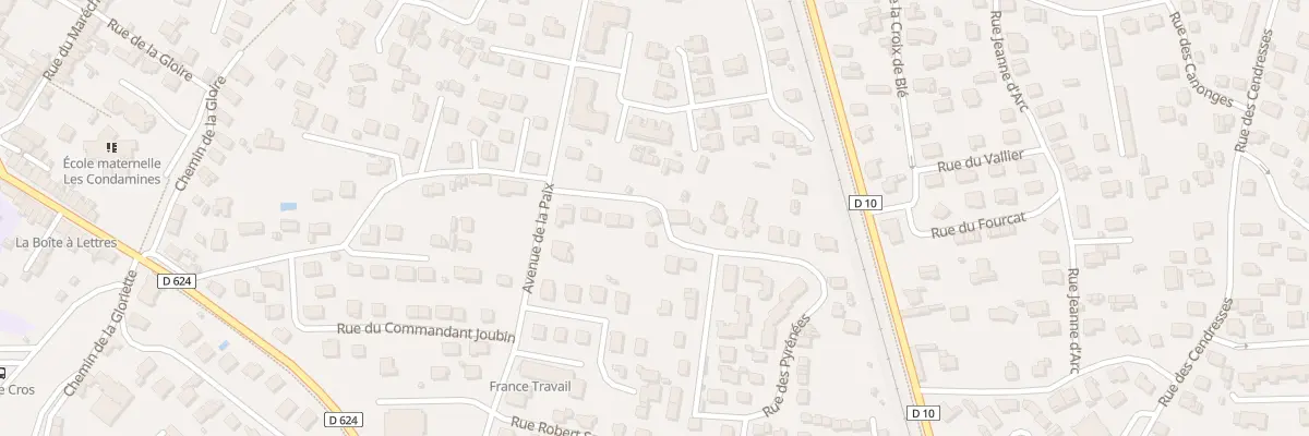 Plan du 8 Rue de Marasse à Pamiers