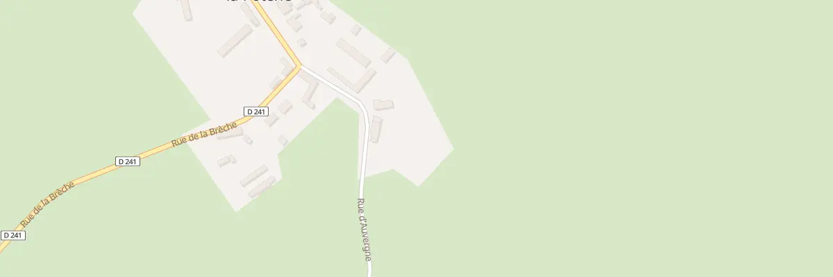Plan du 7 Rue d’Auvergne à Saumont-la-Poterie